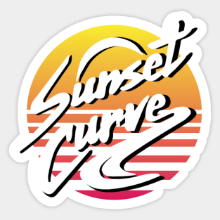 Sunset Curve, JATP Sticker